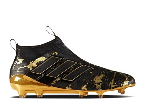 Paul Pogba x Ace 17+ PureControl FG 'Black Matte Gold'.